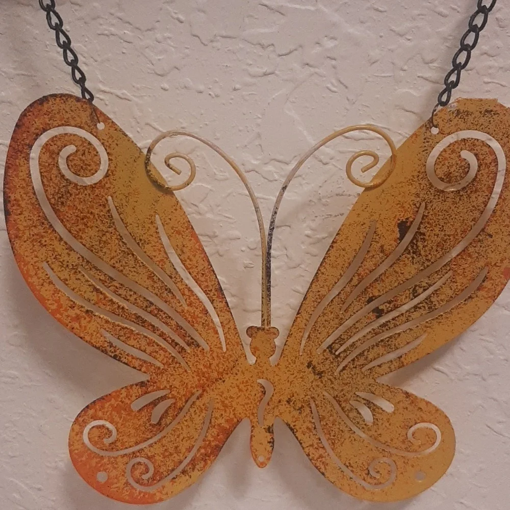 Handmade Butterfly Wall Art Metal 3D 